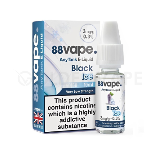 88Vape E-Liquids - Nicotine Strength 6mg