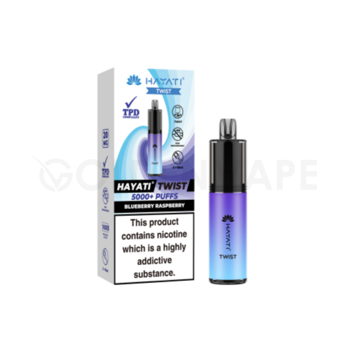 Hayati Twist 5000 Rechargeable Legal Big Puff Devices