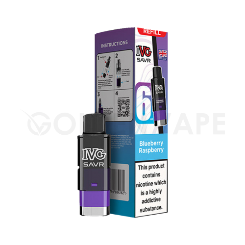 IVG SAVR Prefilled Vape Pods + Refill Containers