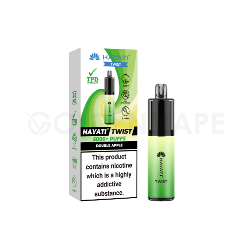 Hayati Twist 5000 Rechargeable Legal Big Puff Devices