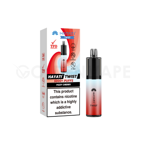 Hayati Twist 5000 Rechargeable Legal Big Puff Devices