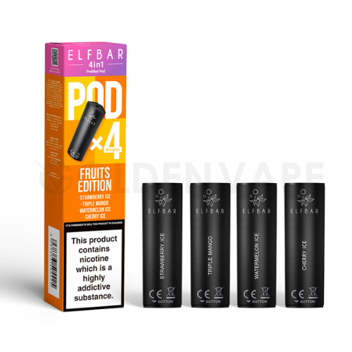 4 in 1 Prefilled Pods 4 Packs