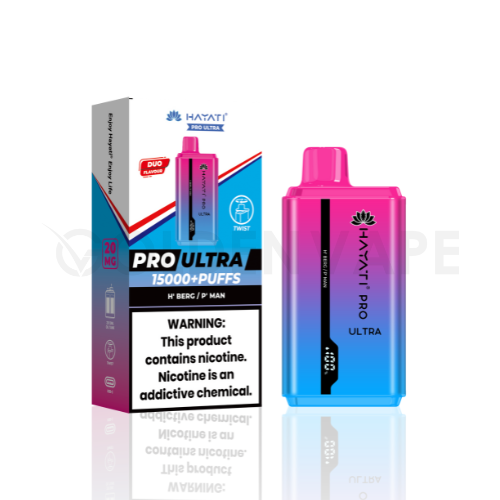 Hayati Pro Ultra 15000 Rechargeable Legal Big Puff Devices