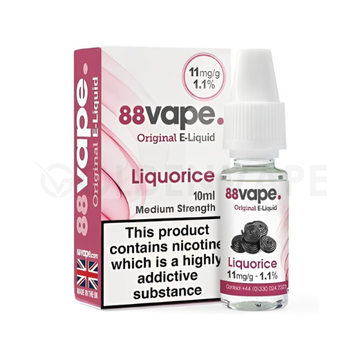 88Vape E-Liquids - Nicotine Strength 3mg