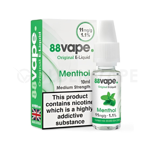 88Vape E-Liquids - Nicotine Strength 11mg