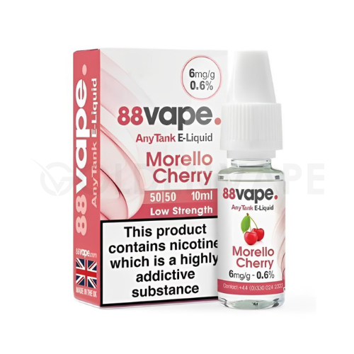 88Vape E-Liquids - Nicotine Strength 16mg