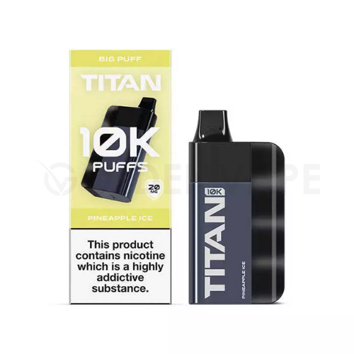 Titan 10k Legal Big Puff Disposable Device