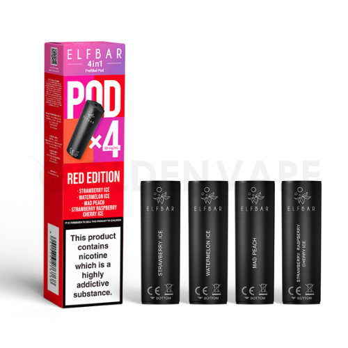 4 in 1 Prefilled Pods 4 Packs