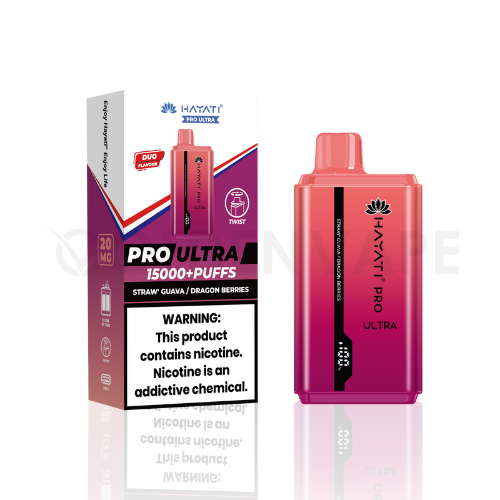 Hayati Pro Ultra 15000 Rechargeable Legal Big Puff Devices