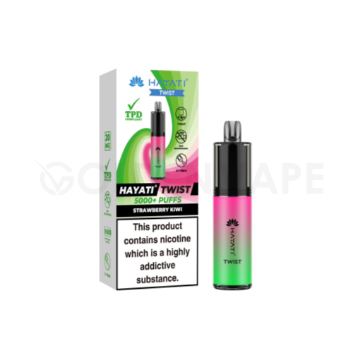 Hayati Twist 5000 Rechargeable Legal Big Puff Devices