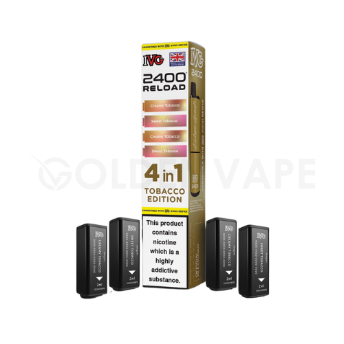 IVG 2400 Reload 4-in-1 Prefilled Vape Pods