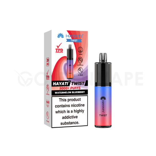 Hayati Twist 5000 Rechargeable Legal Big Puff Devices