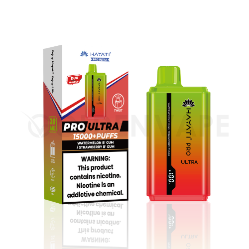 Hayati Pro Ultra 15000 Rechargeable Legal Big Puff Devices