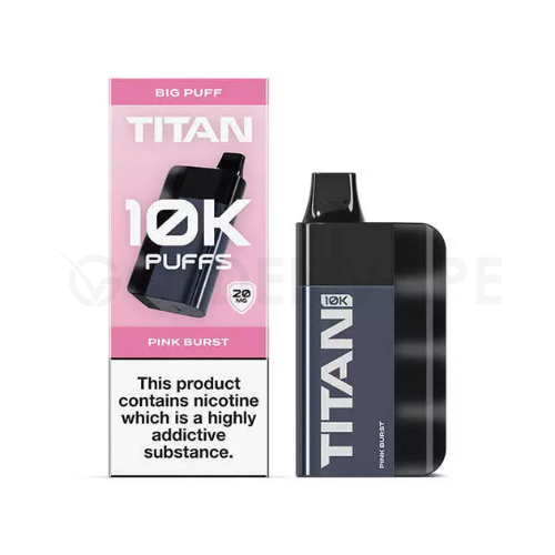 Titan 10k Legal Big Puff Disposable Device