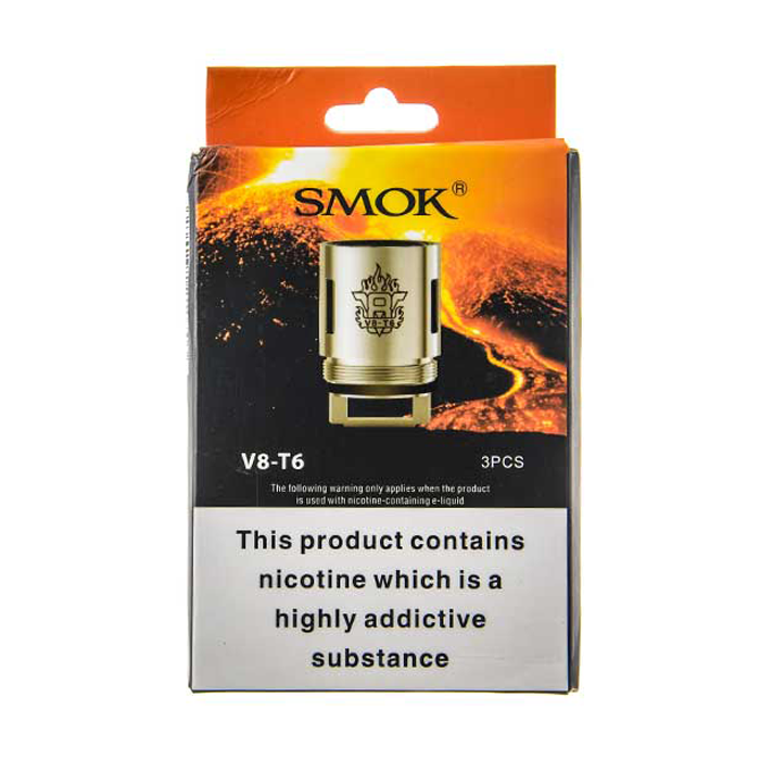 SMOK TFV8-T6 Coils - 3 Pack